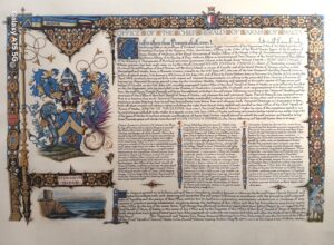 Calligraphy and Heraldry